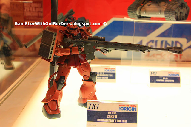 ZAKU, Bandai model, action figure, Takashimaya Square, Singapore