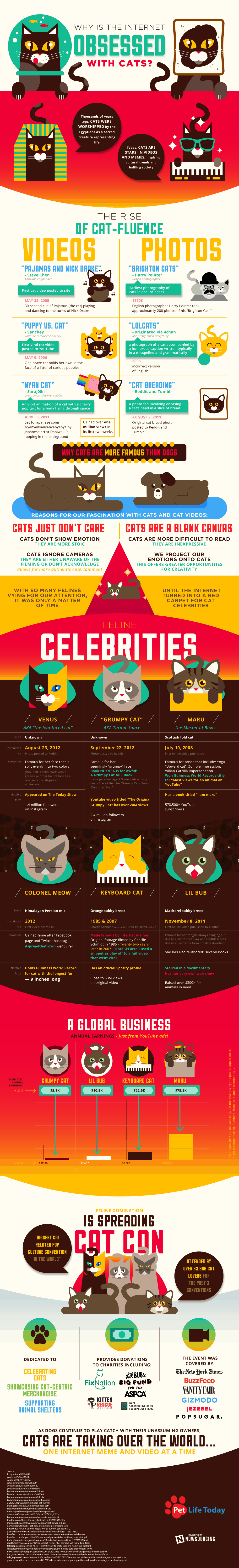The Internet of Cats [Infographic]