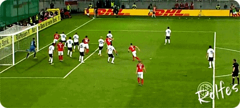 오스트리아 vs 독일에서 터진 노이어도 어쩔 수 없었던 멋진 골 ㄷㄷㄷㄷ.gif | 인스티즈