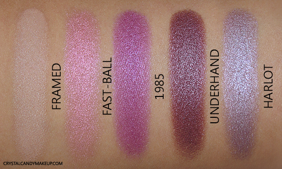 Urban Decay Vice 4 Eyeshadow Palette Swatches