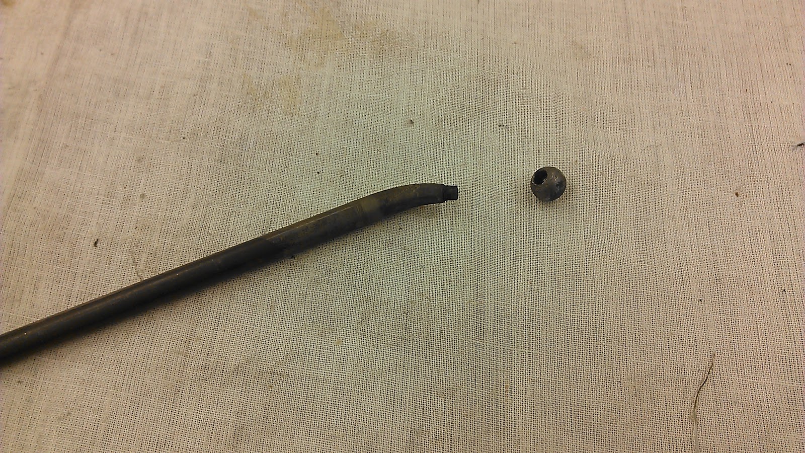 Red Wing Band Instrument Repair 20122013 Week 12 Crook dent rod tool