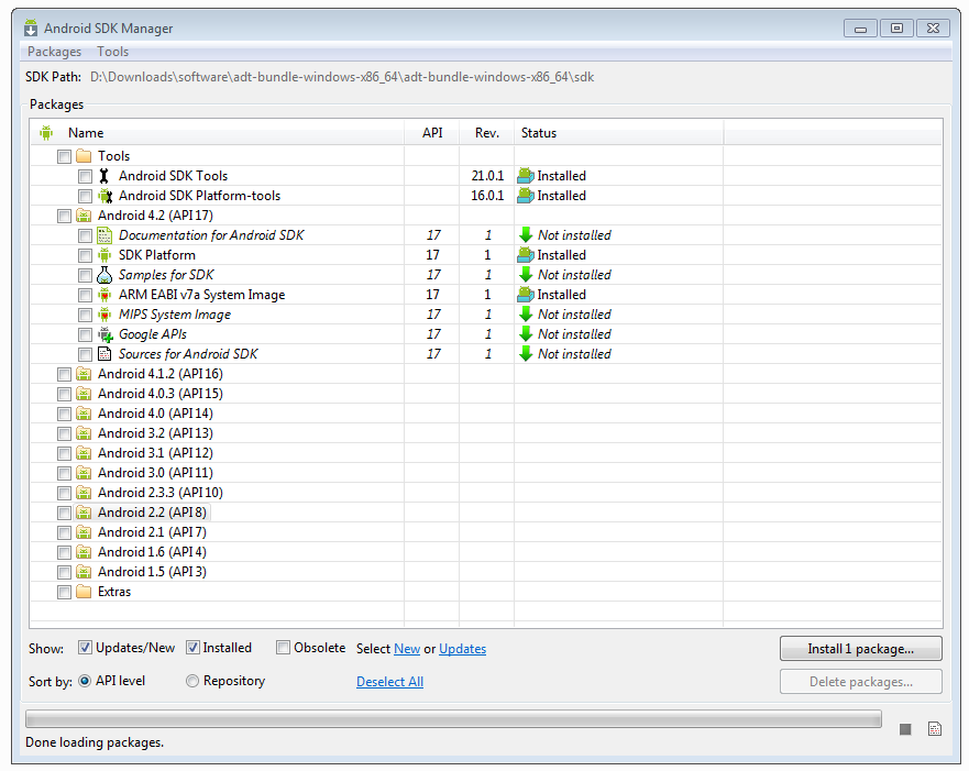 Android Programcısı: ADT Bundle – Android Developer Tools
