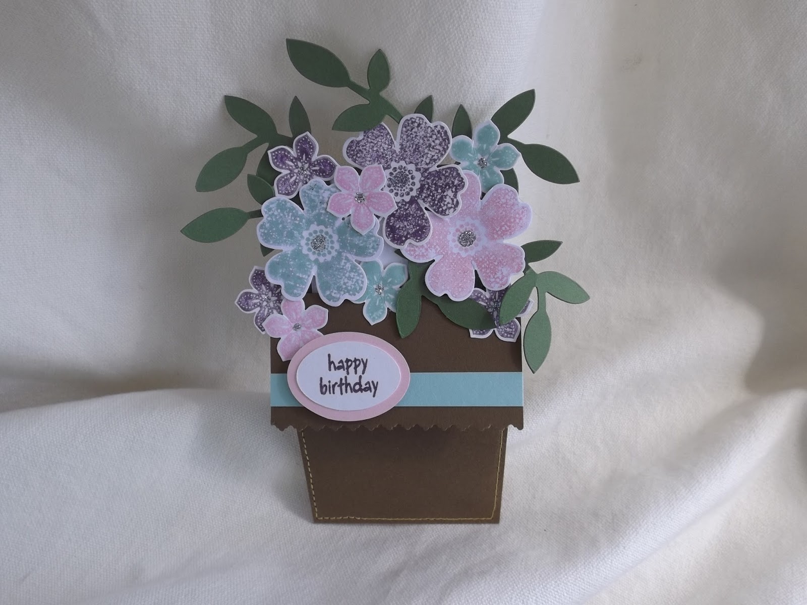 Stamping Every Day Flower Pot Cards
