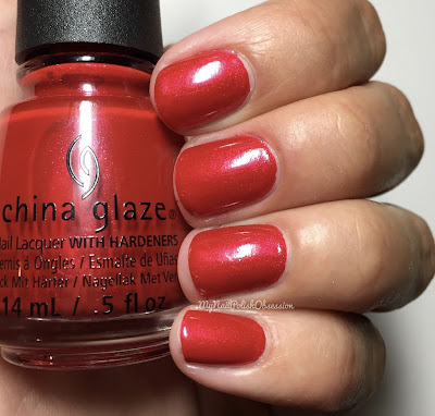 China Glaze; Fall 2016 Rebel Collection - Y'all Red-y For This