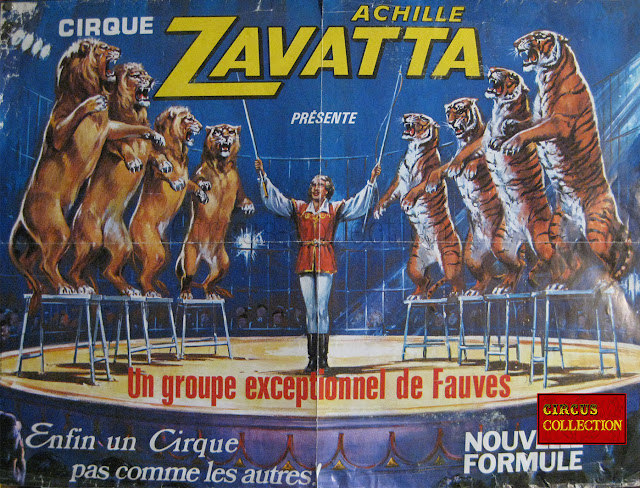 Cirque Achille Zavatta 1983 Collection Philippe Ros 