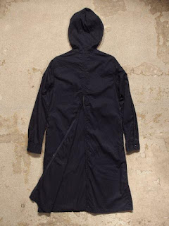 FWK by Engineered Garments "Long Bush Dress in Dk.Navy French Twill"