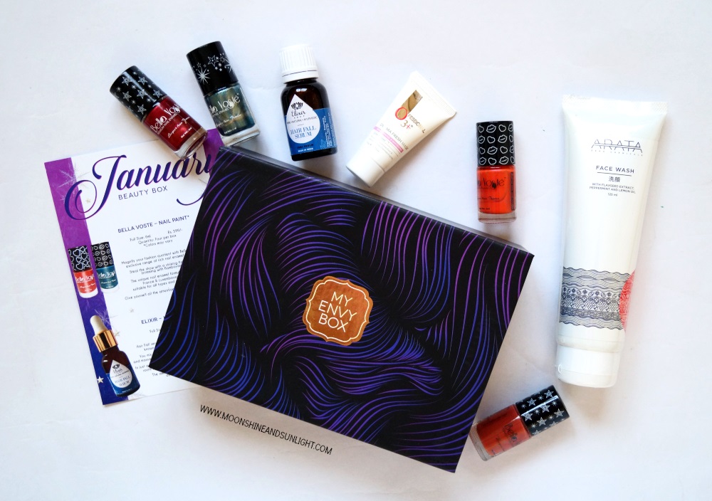 January 2018 My Envy Box Review 