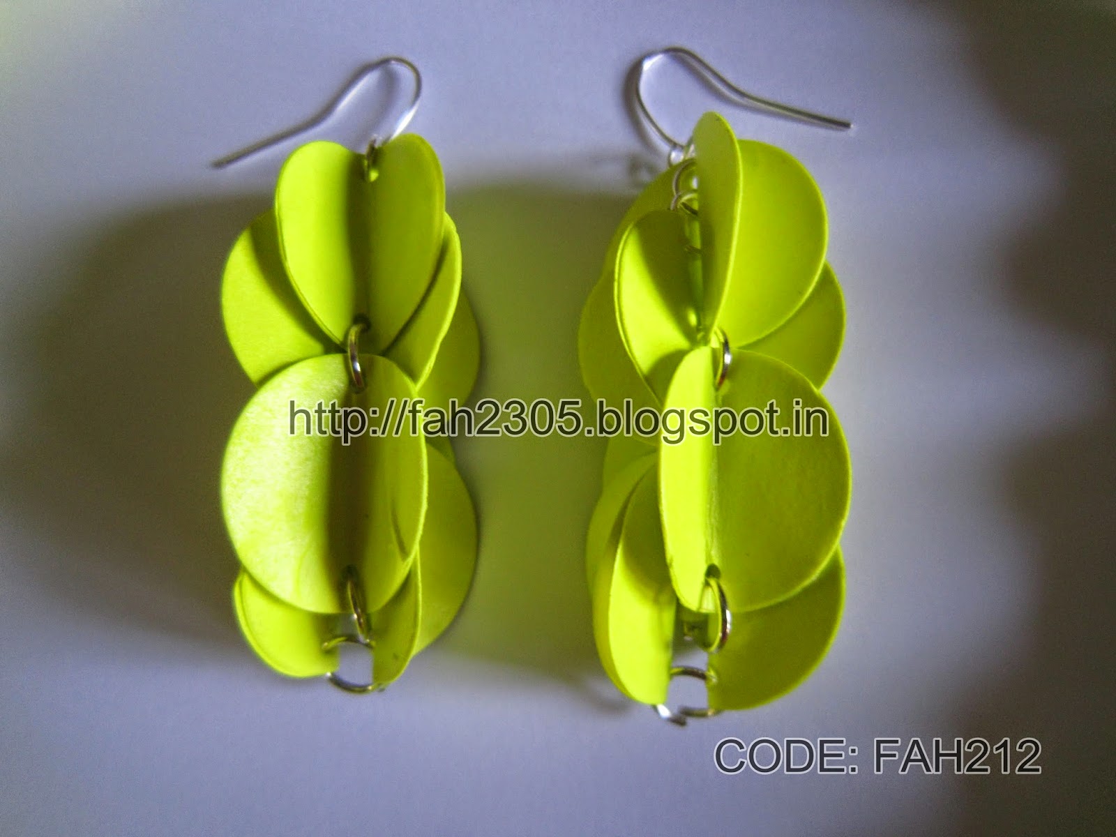 Fah Creations Folded Paper Punch Jewelry Set