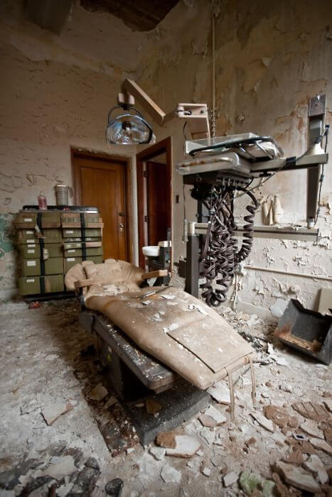 Abandoned doctors office
