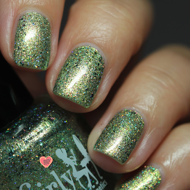 Girly Bits Cosmetics Underwater Secrets swatch by Streets Ahead Style
