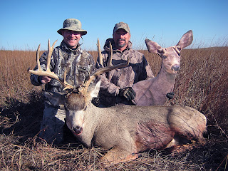 mule deer hunting with a partner