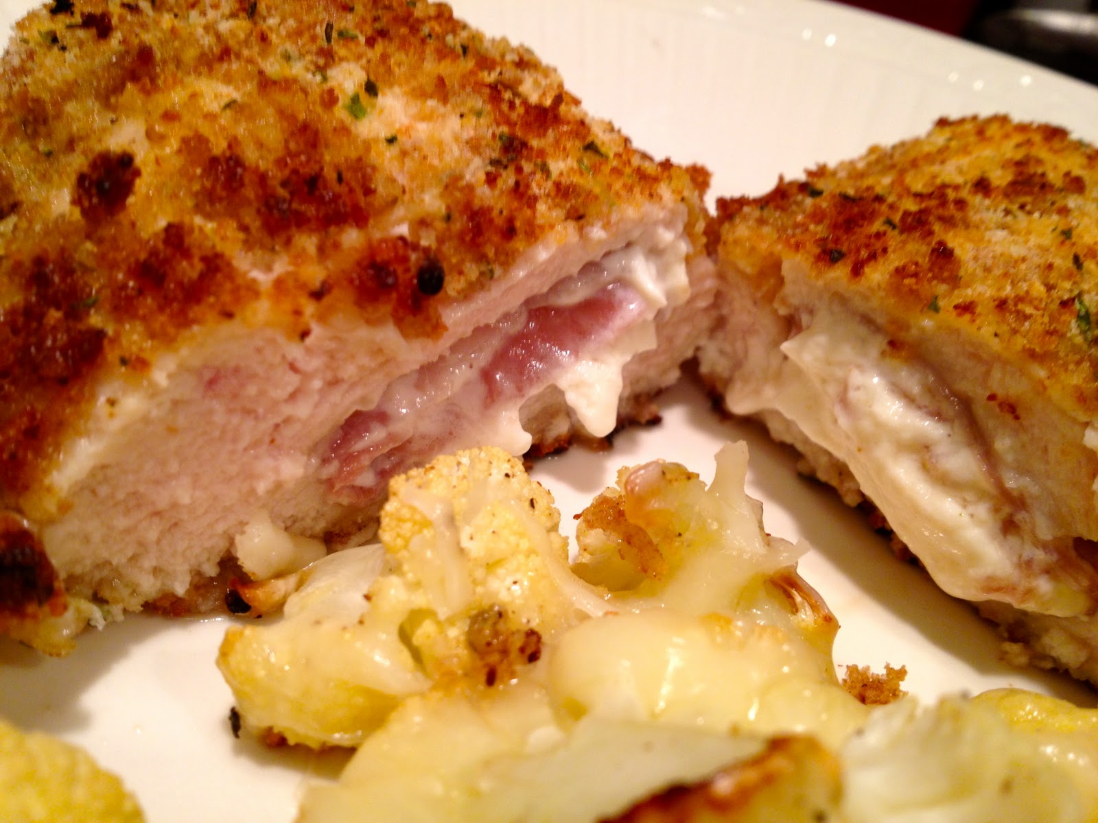 Call Me Mrs. Rapp Chicken Cordon Bleu with Prosciutto & Goat Cheese