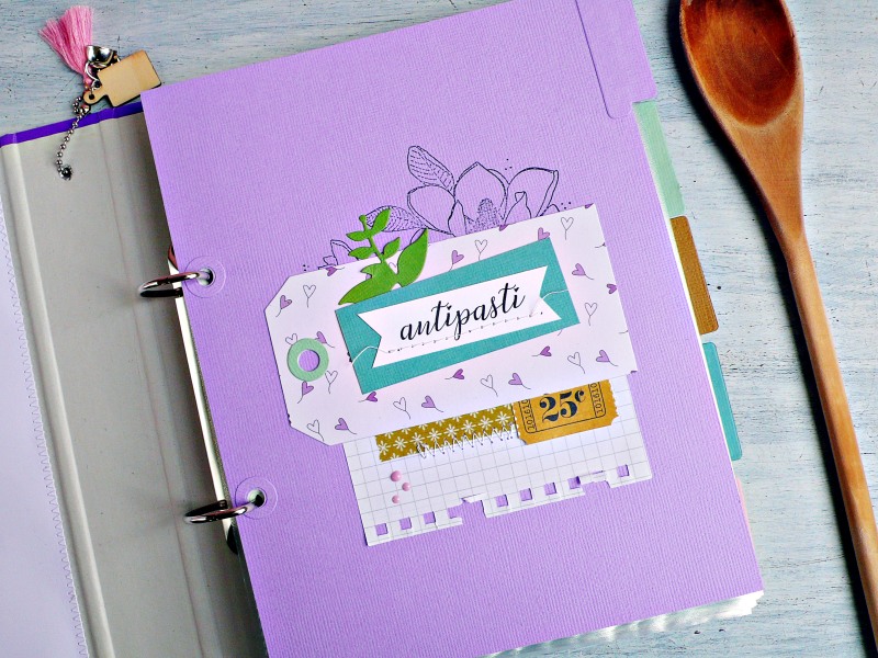 Ricettario Fai Da Te Personalizzato Da Un Quaderno Ad Anelli Cafe Creativo Idee Fai Da Te E Tutorial