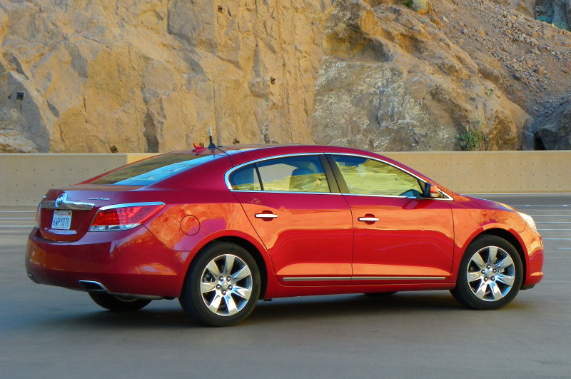 California Streets Rental Car Review 2013 Buick LaCrosse