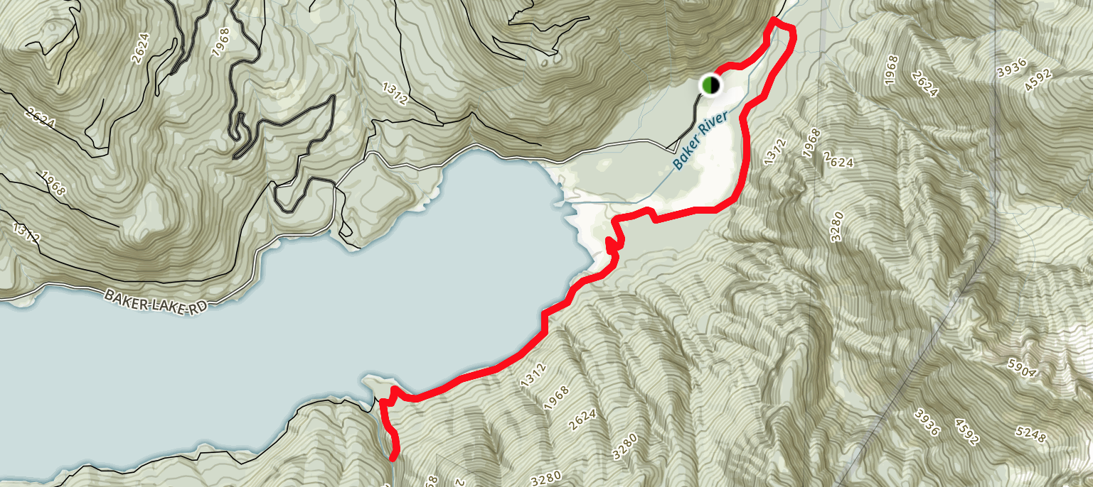 The Adventures of Team WilSun Hike of the Week Baker Lake Trail