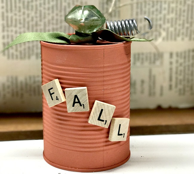 Aluminum Can Fall Pumpkins