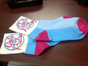 They're HERE! Girls Gone Riding SOCKS!