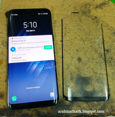 Biaya Ganti LCD Samsung S8 Terbaru 2018 - ARAHMATH CELL