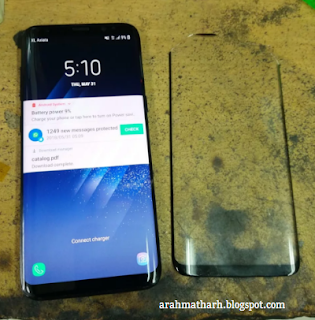Biaya Ganti LCD Samsung S8 Terbaru 2018 - ARAHMATH CELL
