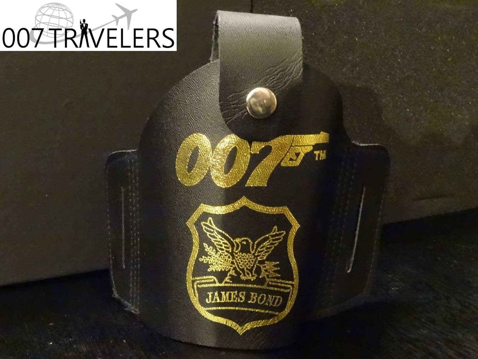 007 TRAVELERS 007 Item 007 James Bond toy gun holster