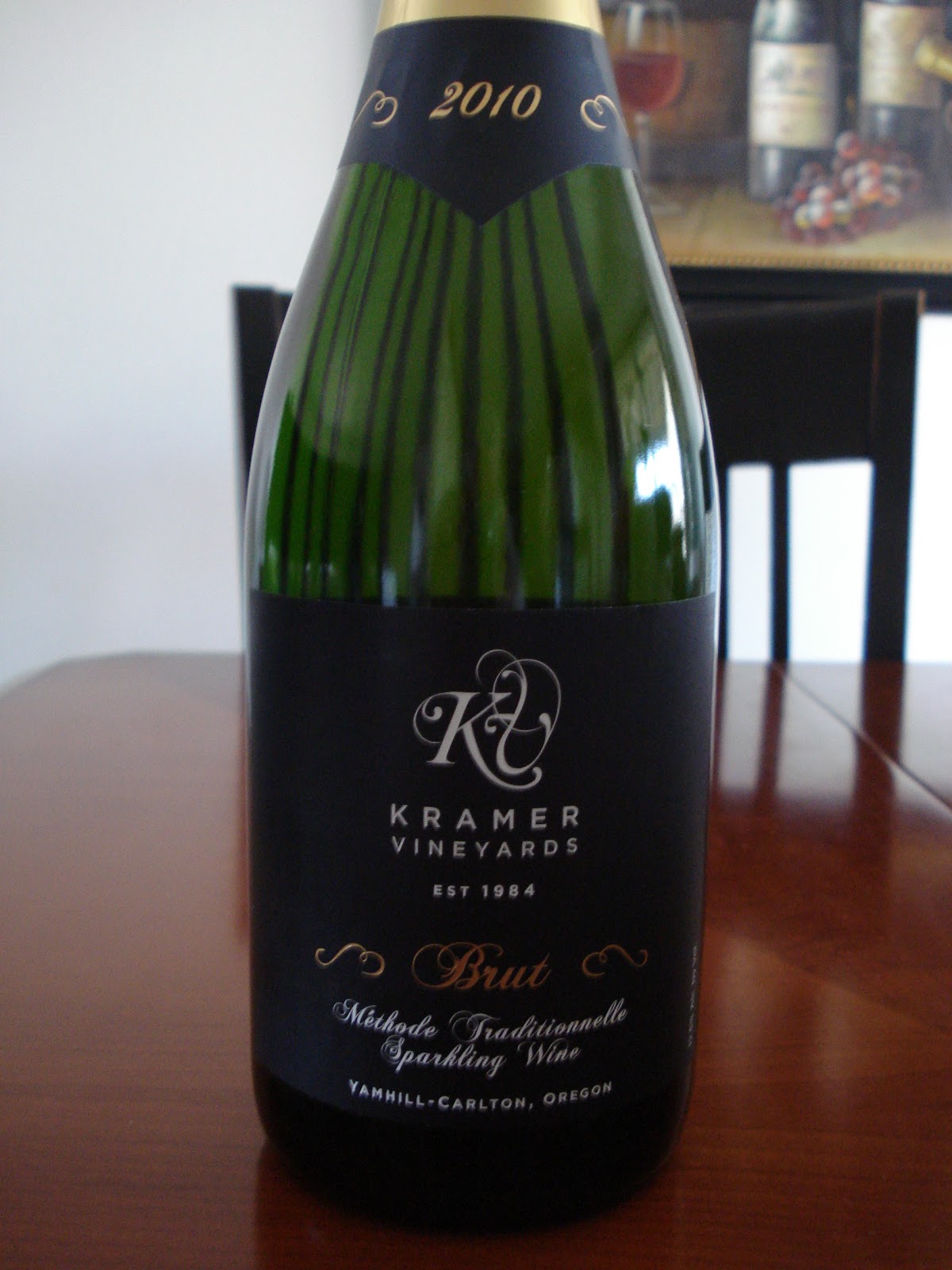 Dan's Cellar Sips 2010 Kramer Vineyards Brut Sparkling Wine Yamhill