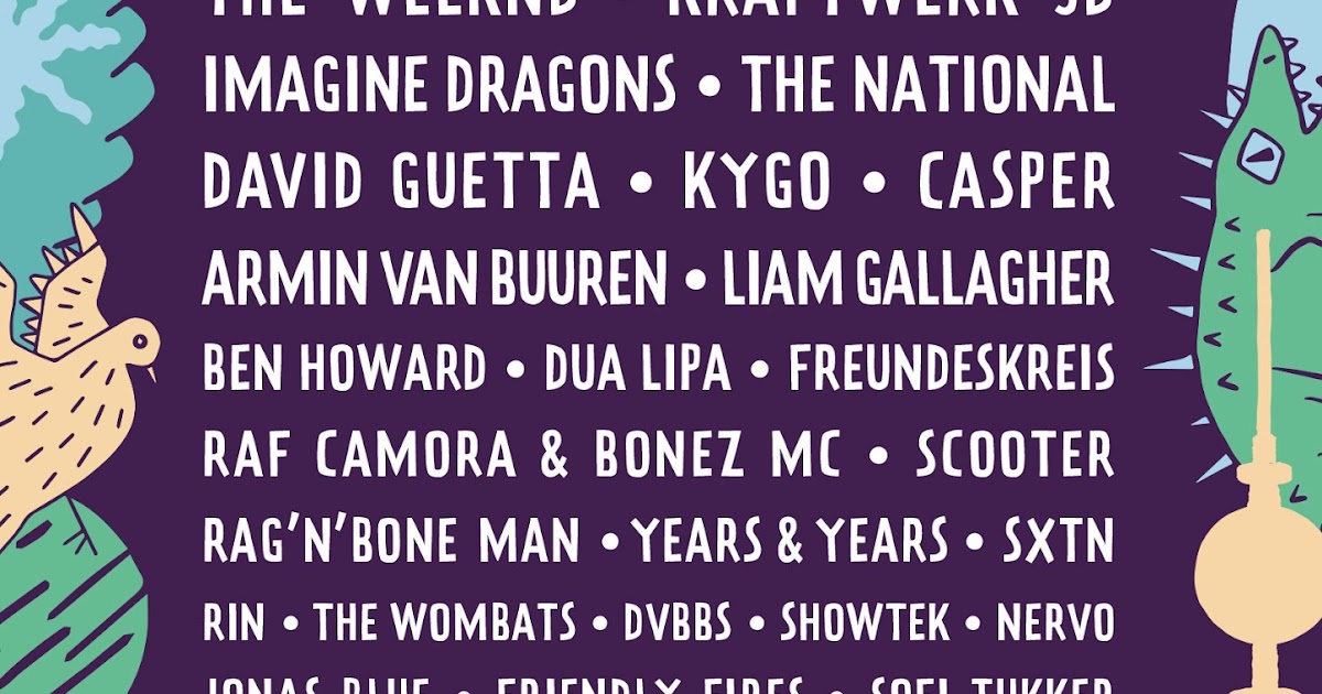 After Musiic: Lollapalooza Berlin 2018 confirma a The Weeknd, Kraftwerk