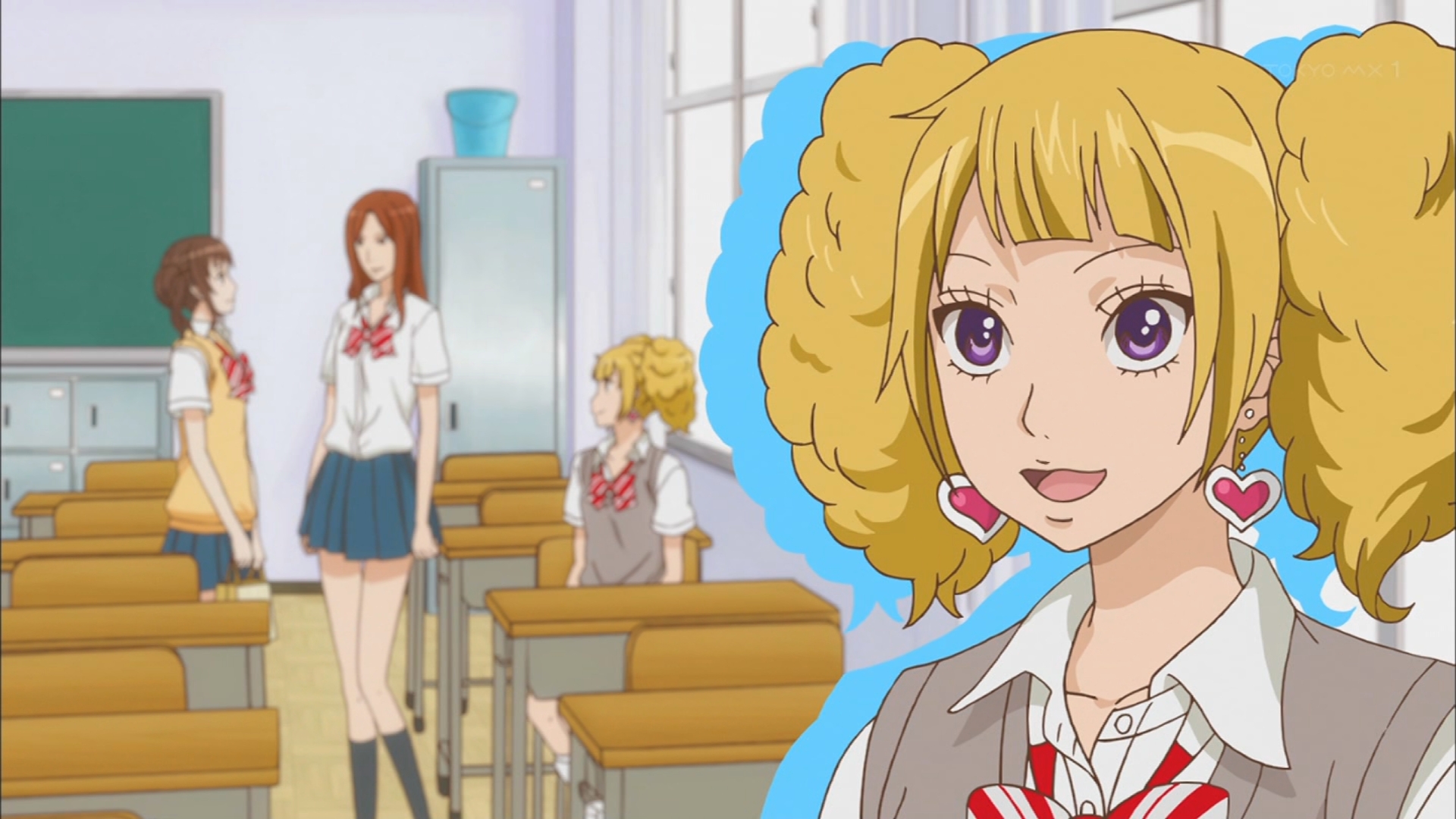 深夜アニメ キャプチャー画像 オオカミ少女と黒王子 第三話