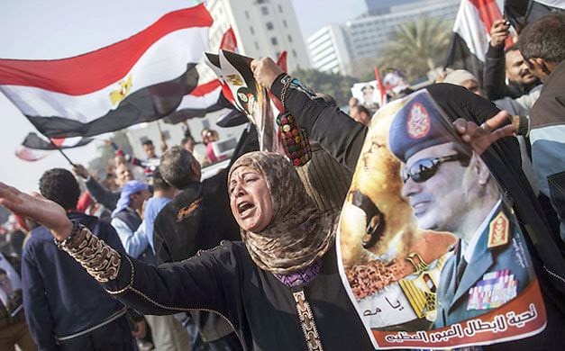 يديعوت : في شوارع مصر.. فقط مسموح بتأييد السيسي