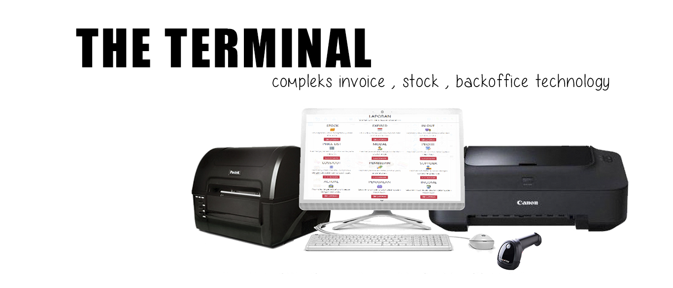 mesinkasir Inventory in out stok hardware software technology