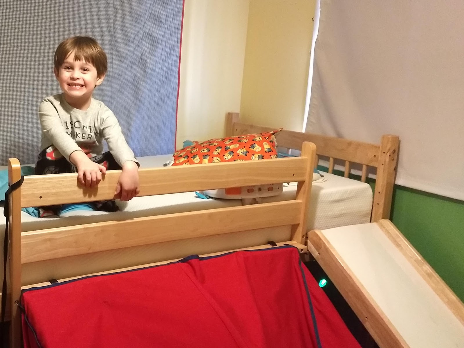 The Tales of an Amputee Mommy Switching Beds