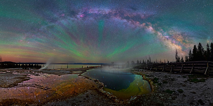These Images Of The Milky Way Over Yellowstone Will Make Your Heart Race
