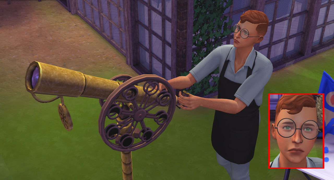 My Sims 4 Blog Telescope Pose Pack by Lagraziana