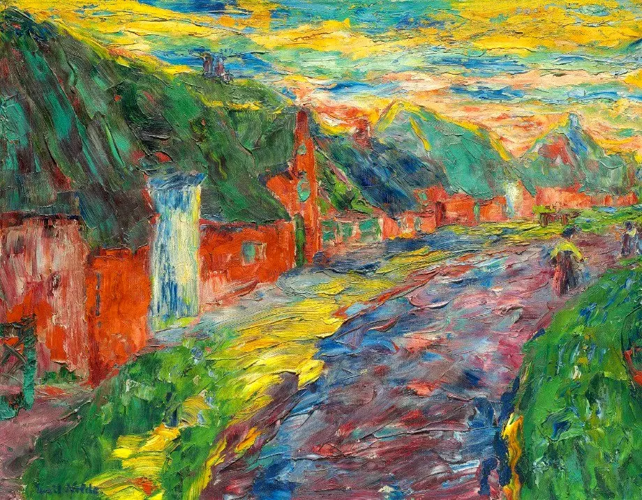 Emil Nolde (1867-1956) - Friesenhäuser II