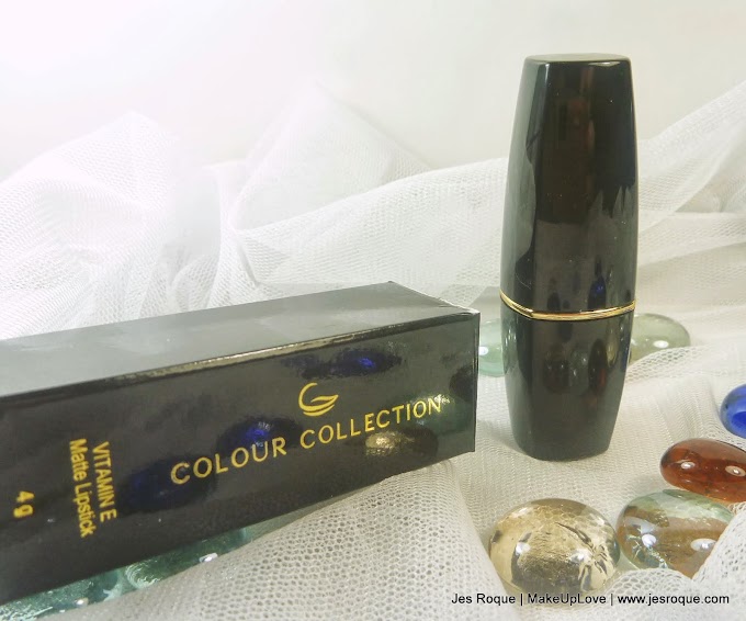 Review: Colour Collection Vitamin E Matte Lipstick in Kissmark