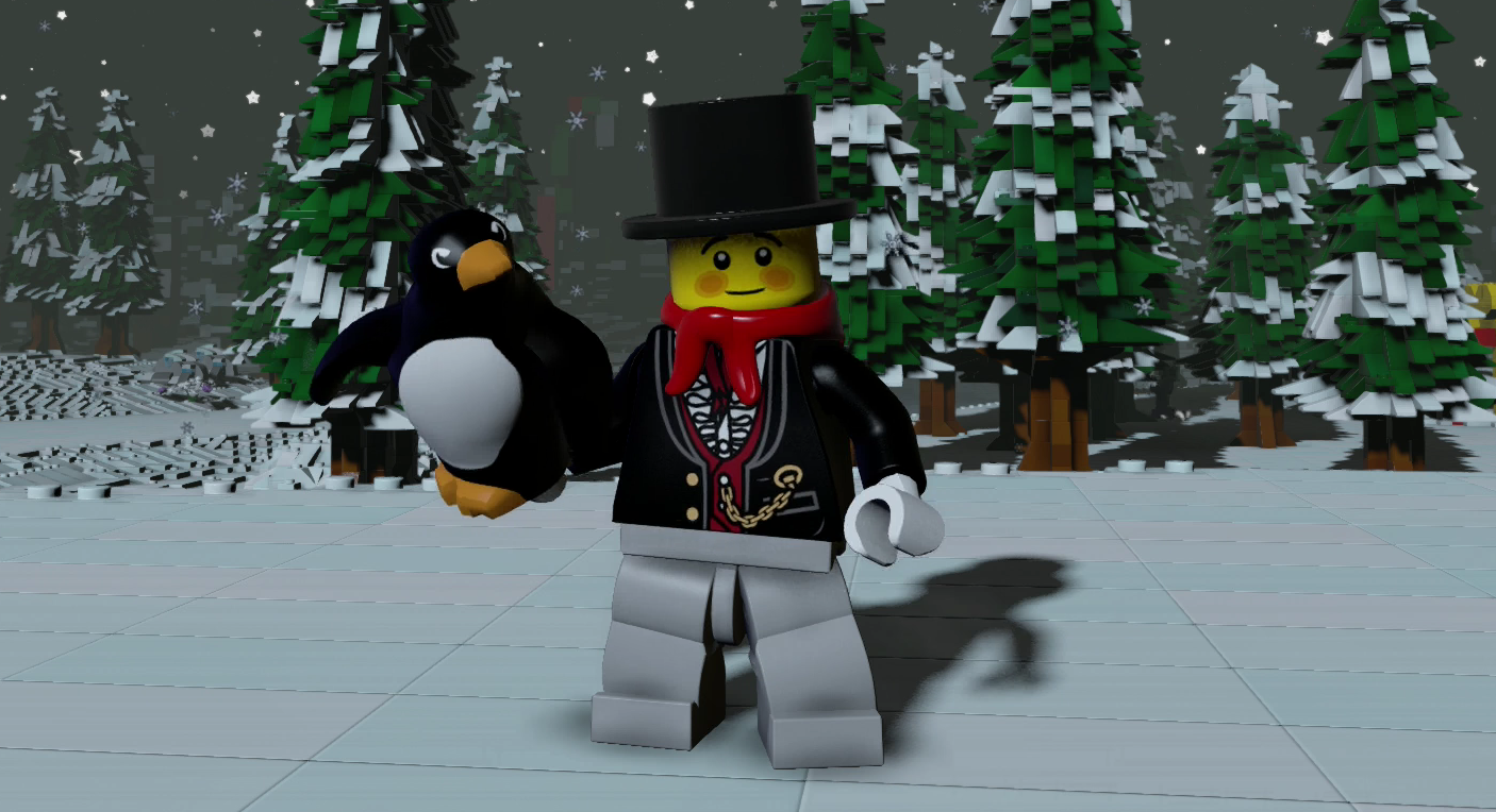 A GEEK DADDY LEGO WORLDS Celebrates Christmas with a Winter Wonderland