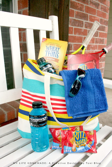 Pack the Perfect Summer Bag for Your Tennis Player | my life homemade