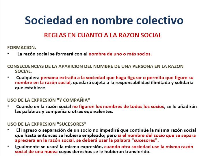 lizethgV' SOCIEDAD EN NOMBRE COLECTIVO