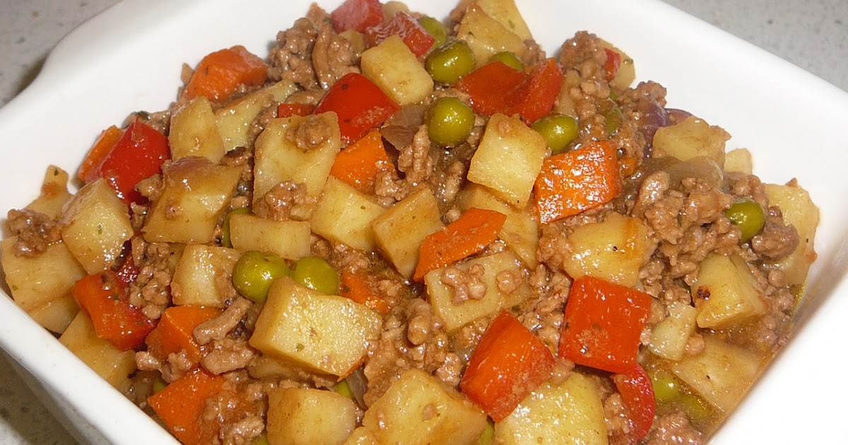 Giniling at Patatas Carinderia Style