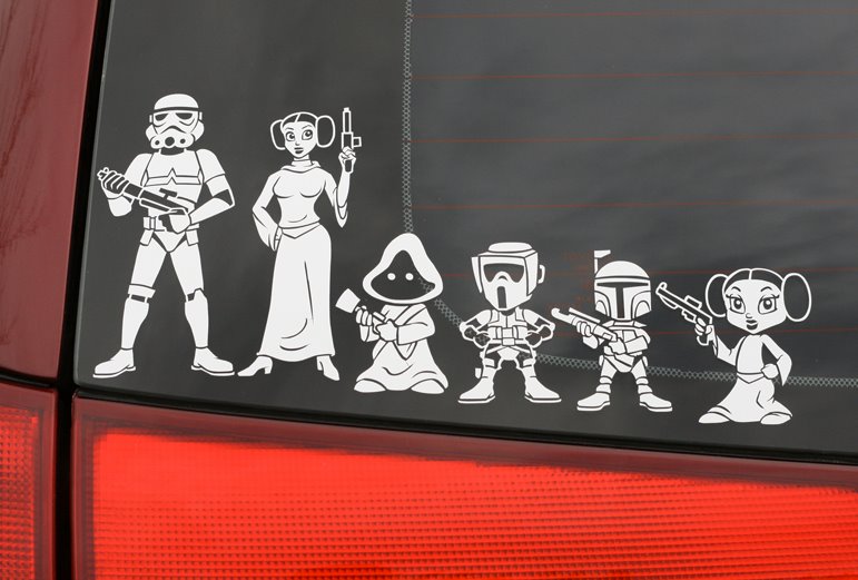Mighty Lists 10 funny family car decals