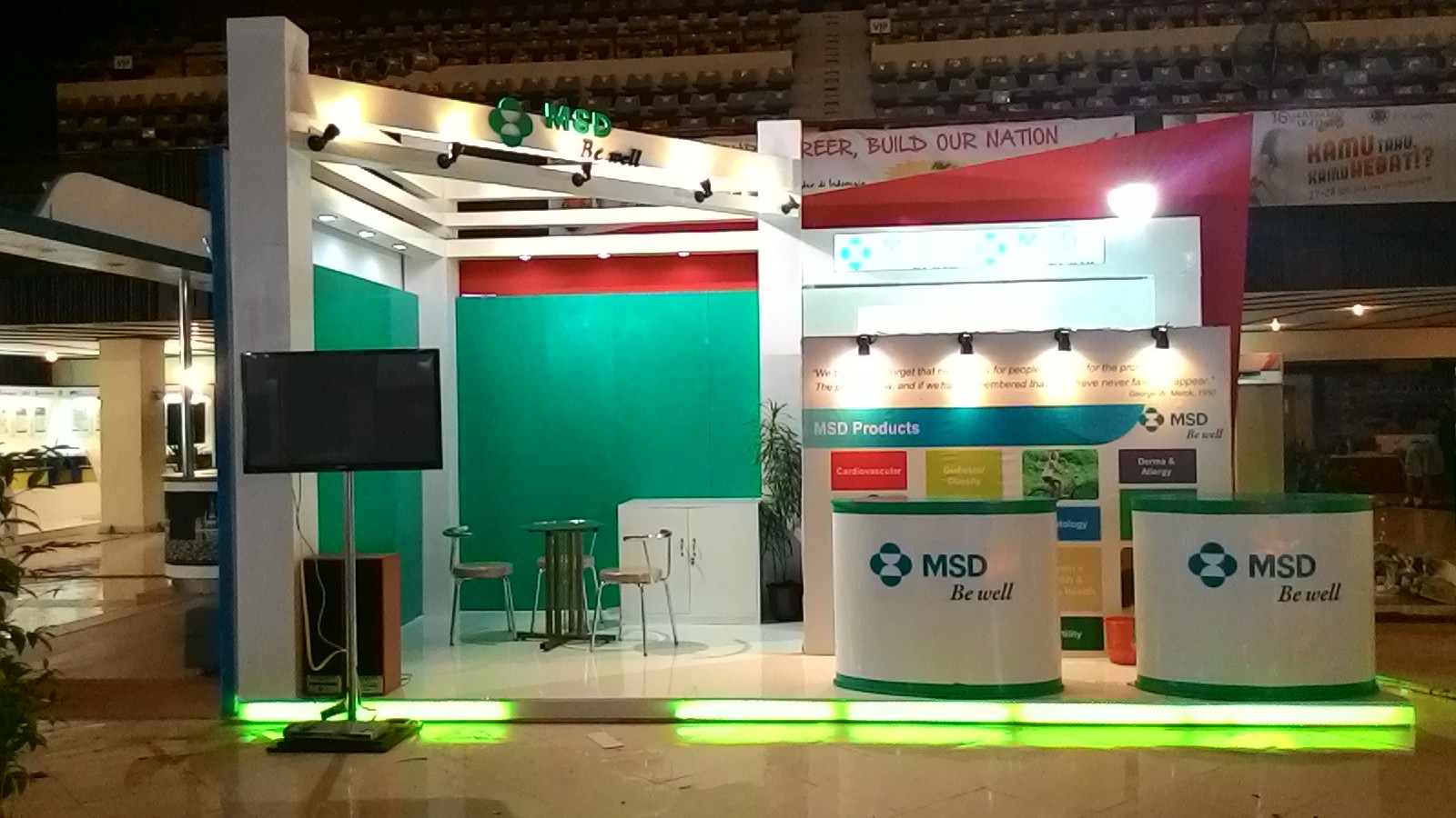 Model Stand Pameran Sederhana Trend Pict