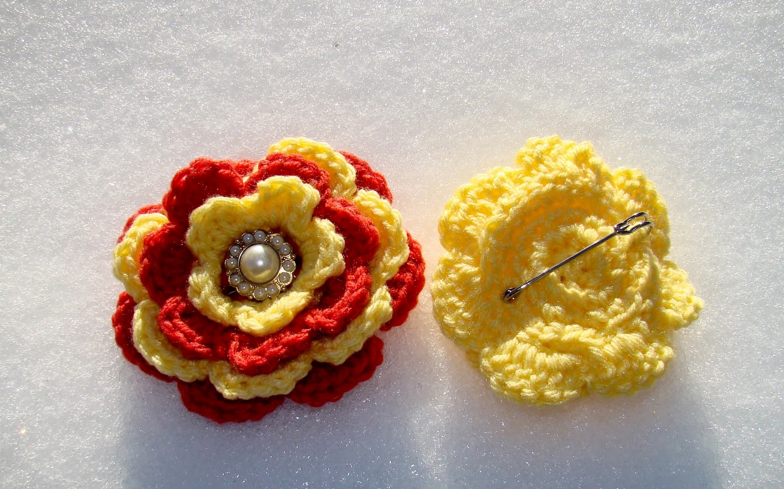 Pretty Nails and Tea Very Versatile Layered Flower Brooch Free