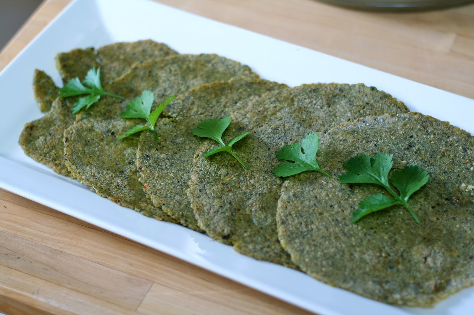 You have to cook it right Green Corn Tortillas