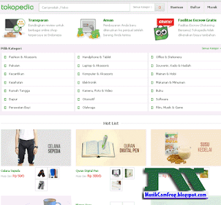 tokopedia toko online terpercaya di indonesia