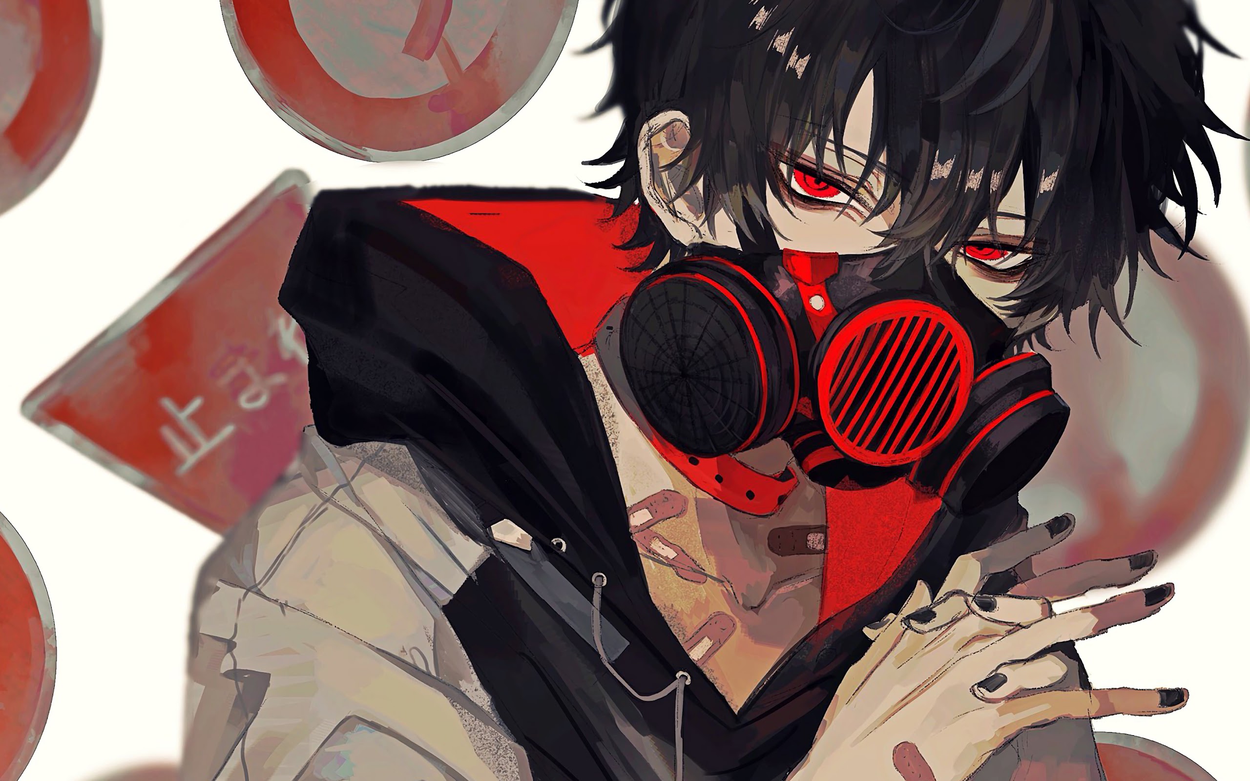 Anime Boy Gas Mask 4k Wallpaper 164 Anime Boy Gas Mask 4k Wallpaper 164