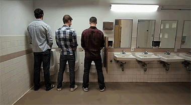 Bathroom Stall Gay Porn Gif - Mermanslair Guy pics: Hot Men At A Rest Room Beat Gifs