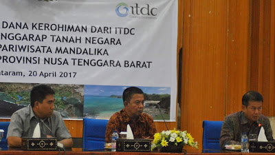 ITDC Serahkan Rp9,7 Milyar Uang Kerohiman kepada 14 Warga Pemilik Lahan