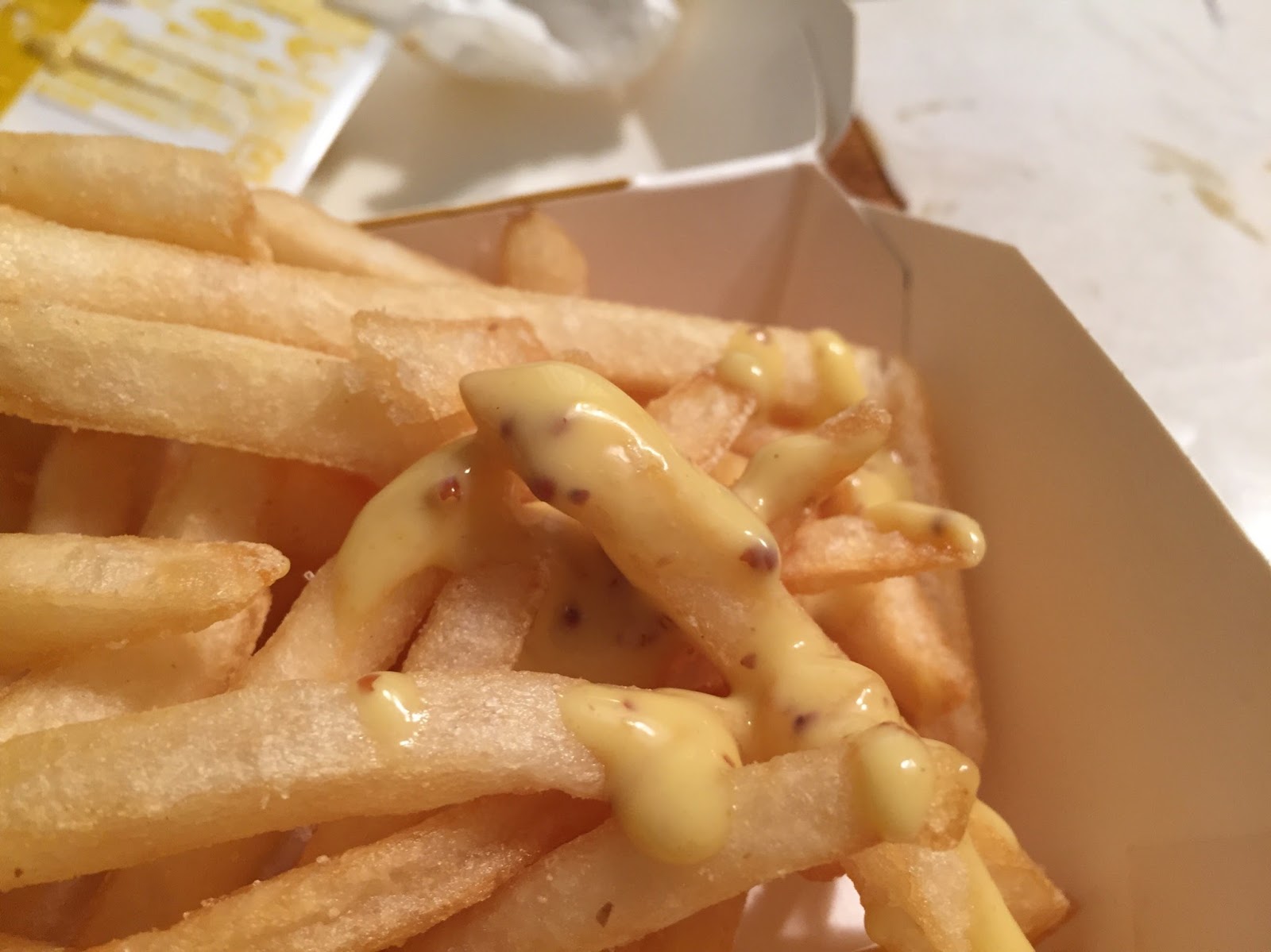 Classic Fries Honey Mustard From McDonald's / マクドナルドのクラシックフライ はちみつマスタード