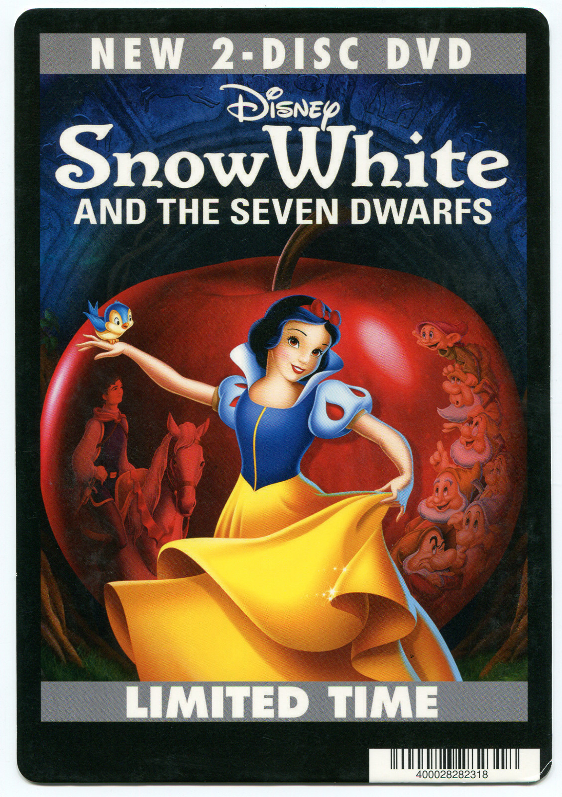 Filmic Light Snow White Archive 2009 Video Store Dvd Card
