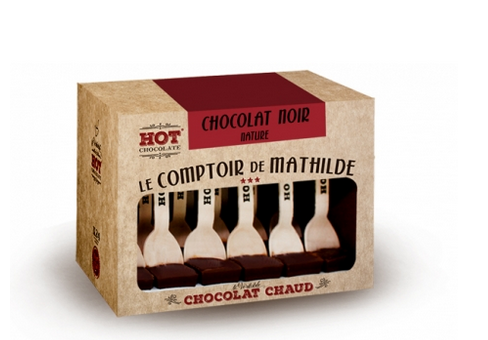 Cuillère Chocolat chaud x3 (noir, blanc, lait) - Le Comptoir de Mathilde -  MaSpatule