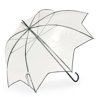 paraguas transparentes